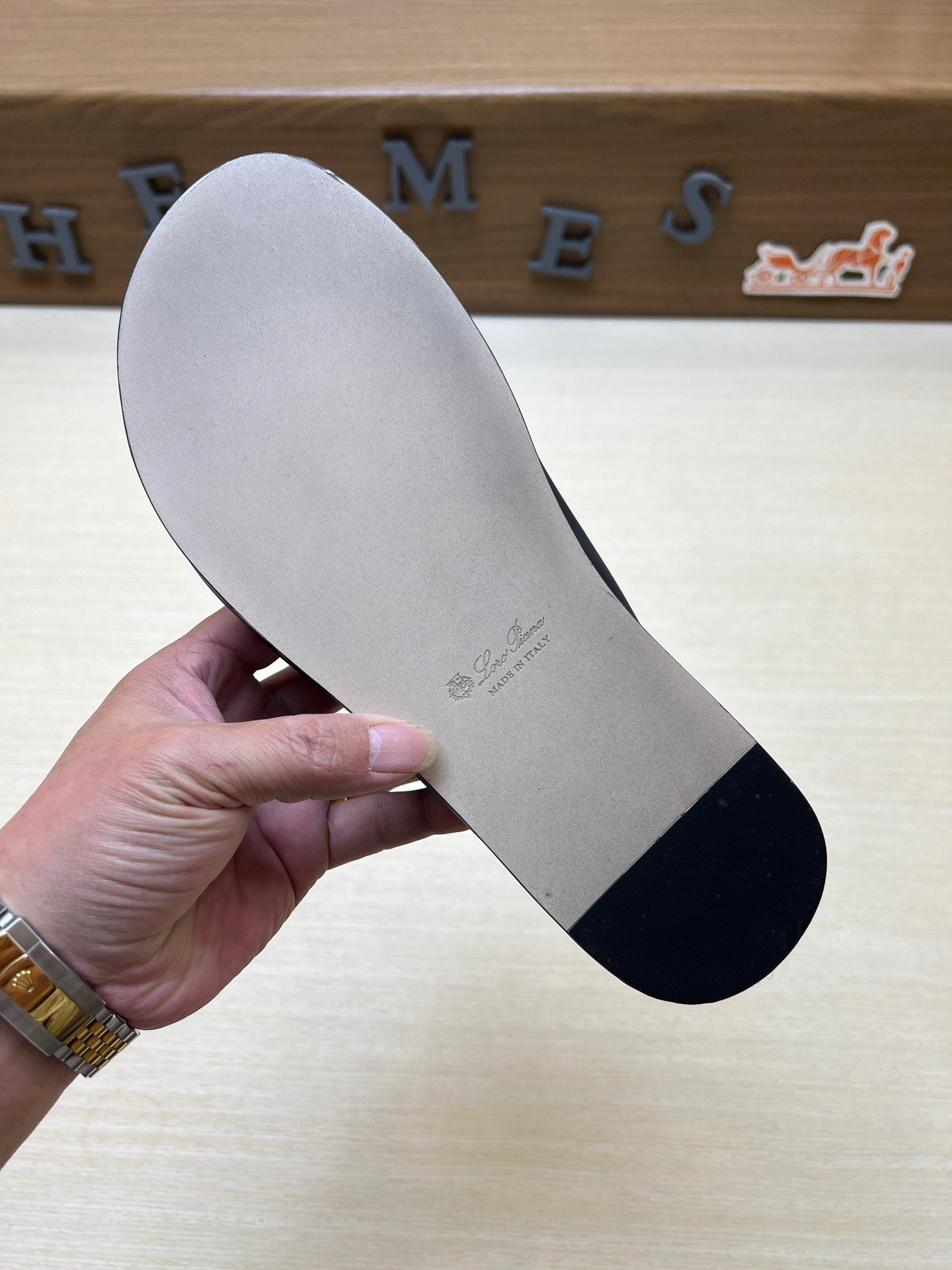 hermès chypre sandal zwart