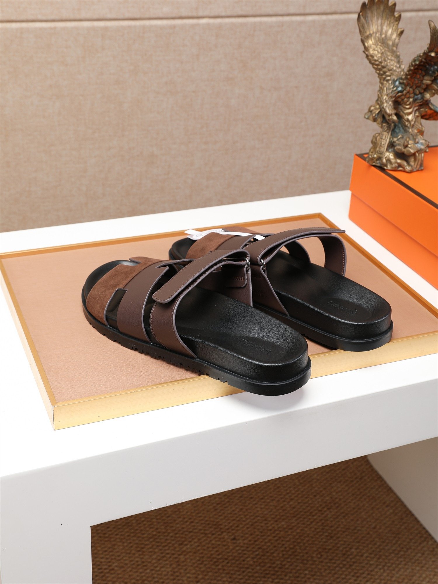 hermès chypre sandal bruin