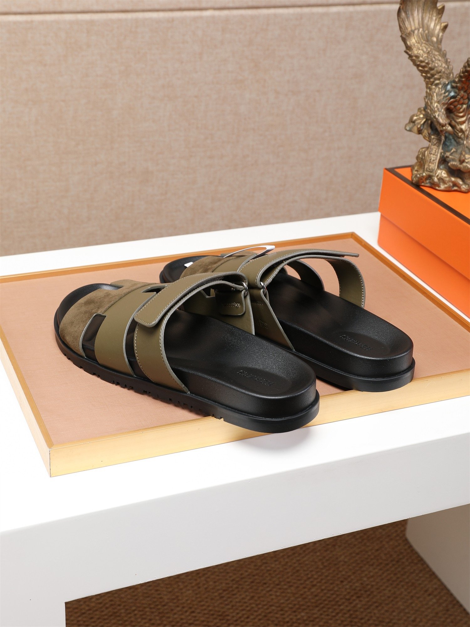 hermès chypre sandal bruin