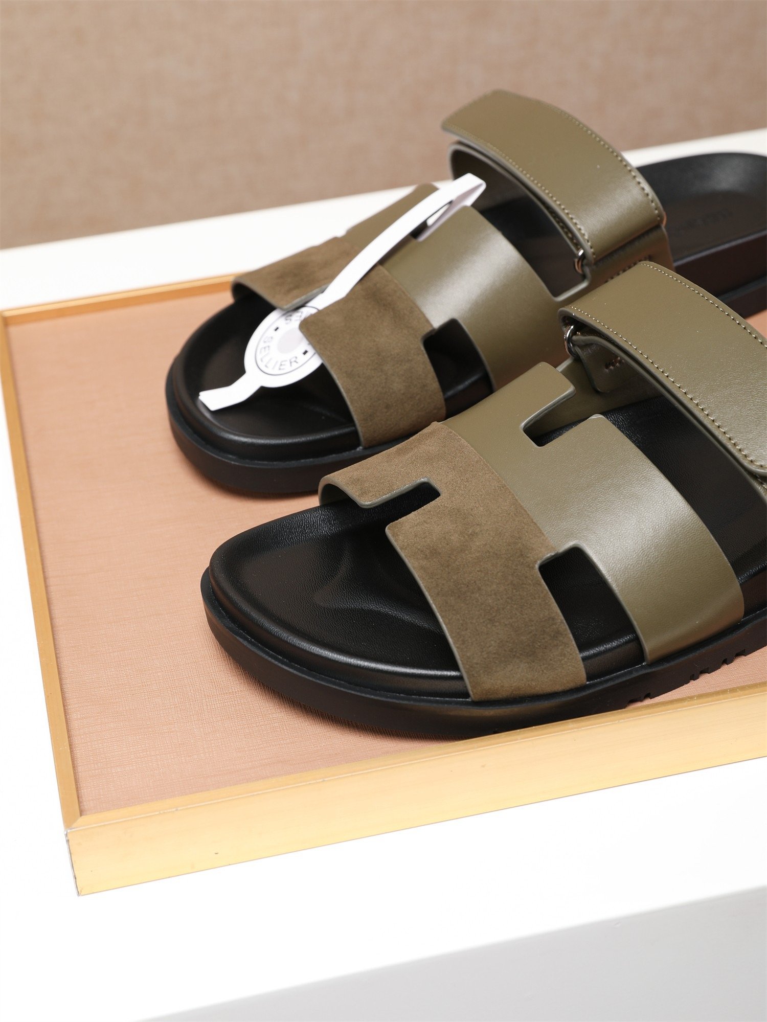 hermès chypre sandal bruin