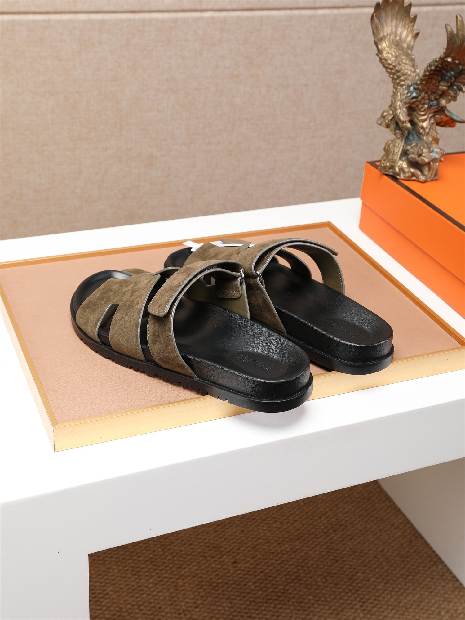 hermès chypre sandal bruin