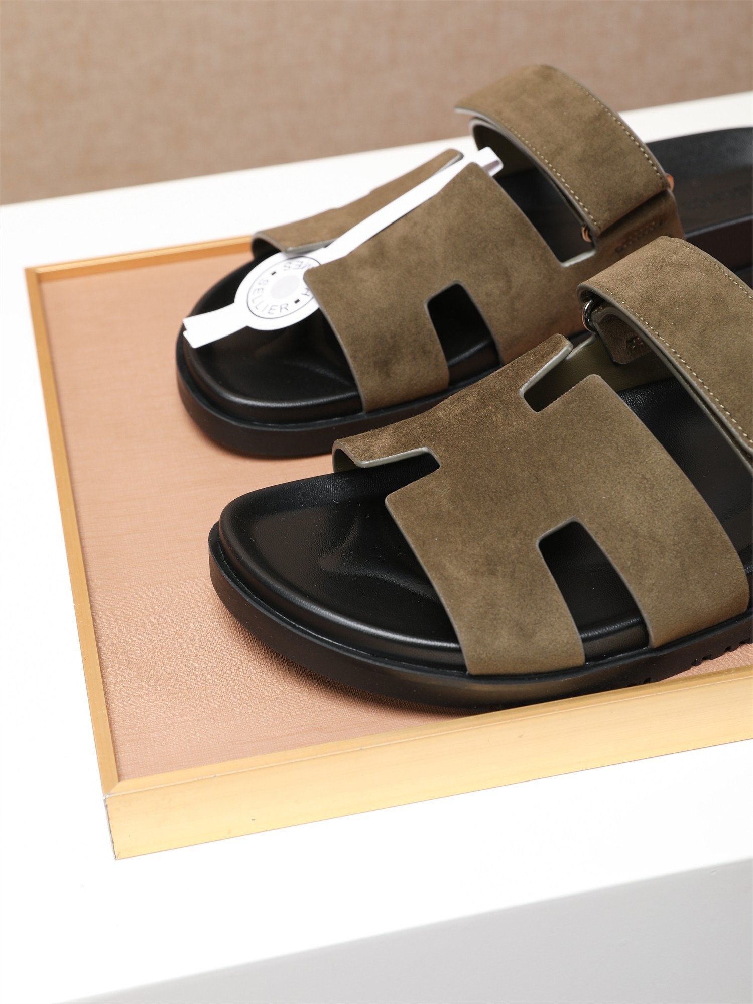 hermès chypre sandal bruin