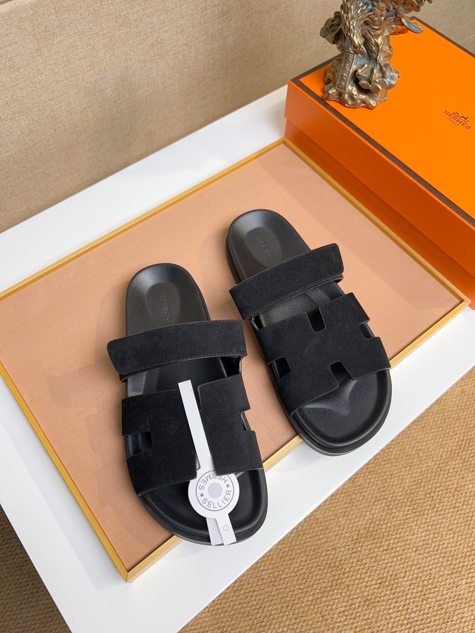 hermès chypre sandal bruin