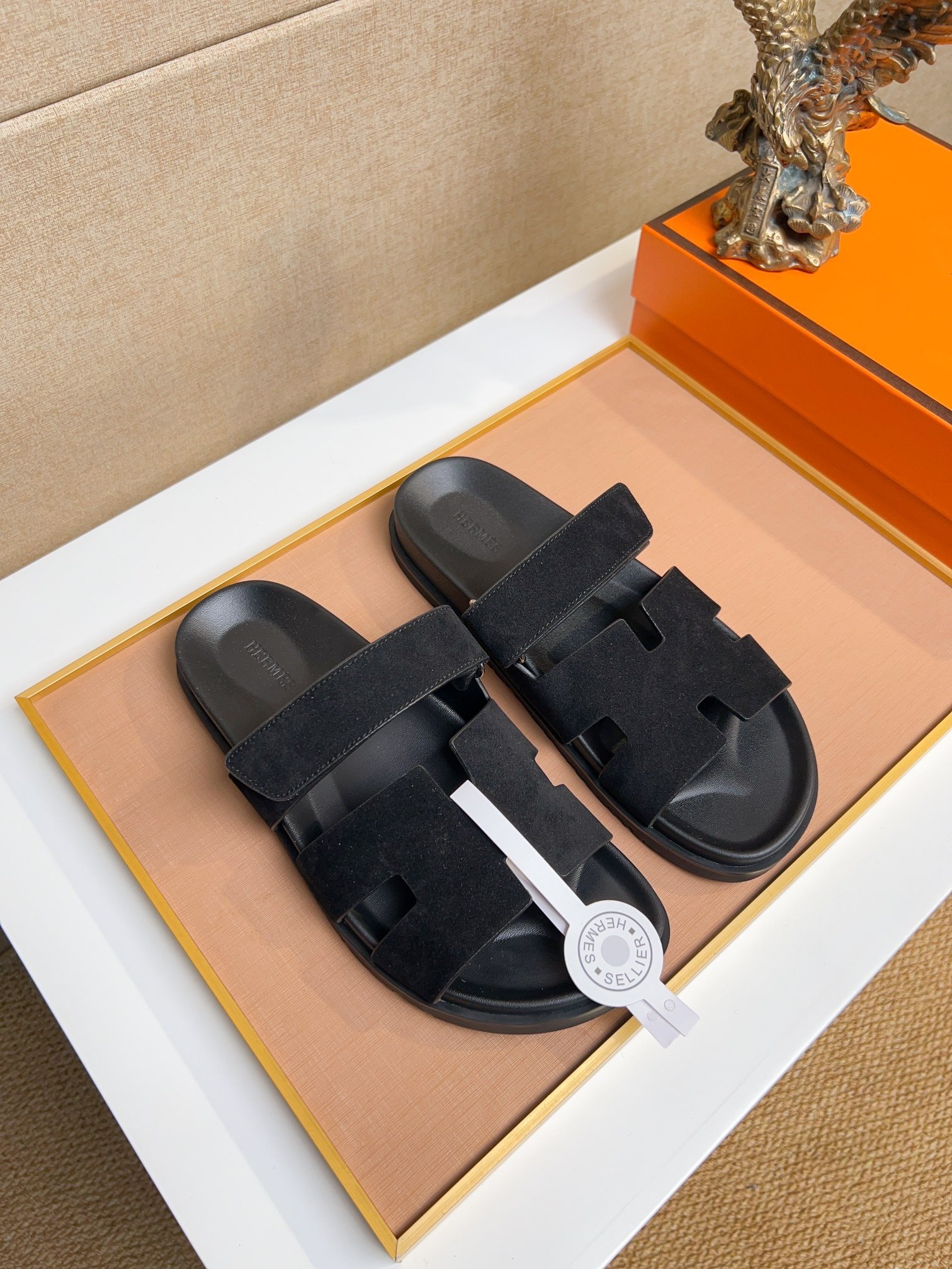 hermès chypre sandal bruin