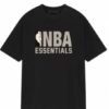 fear of god essentials nba zwart zomer set