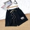 fear of god essentials nba zwart zomer set