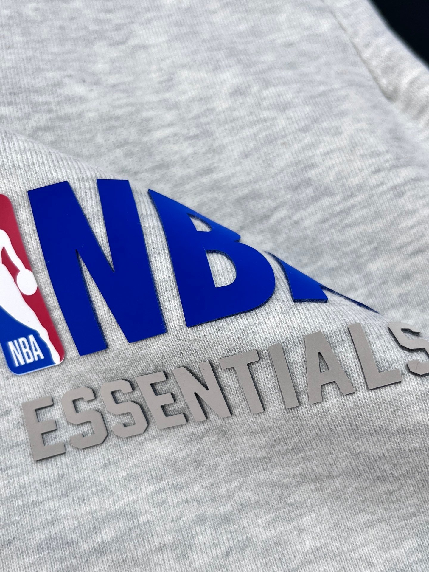 fear of god essentials nba zwart zomer set