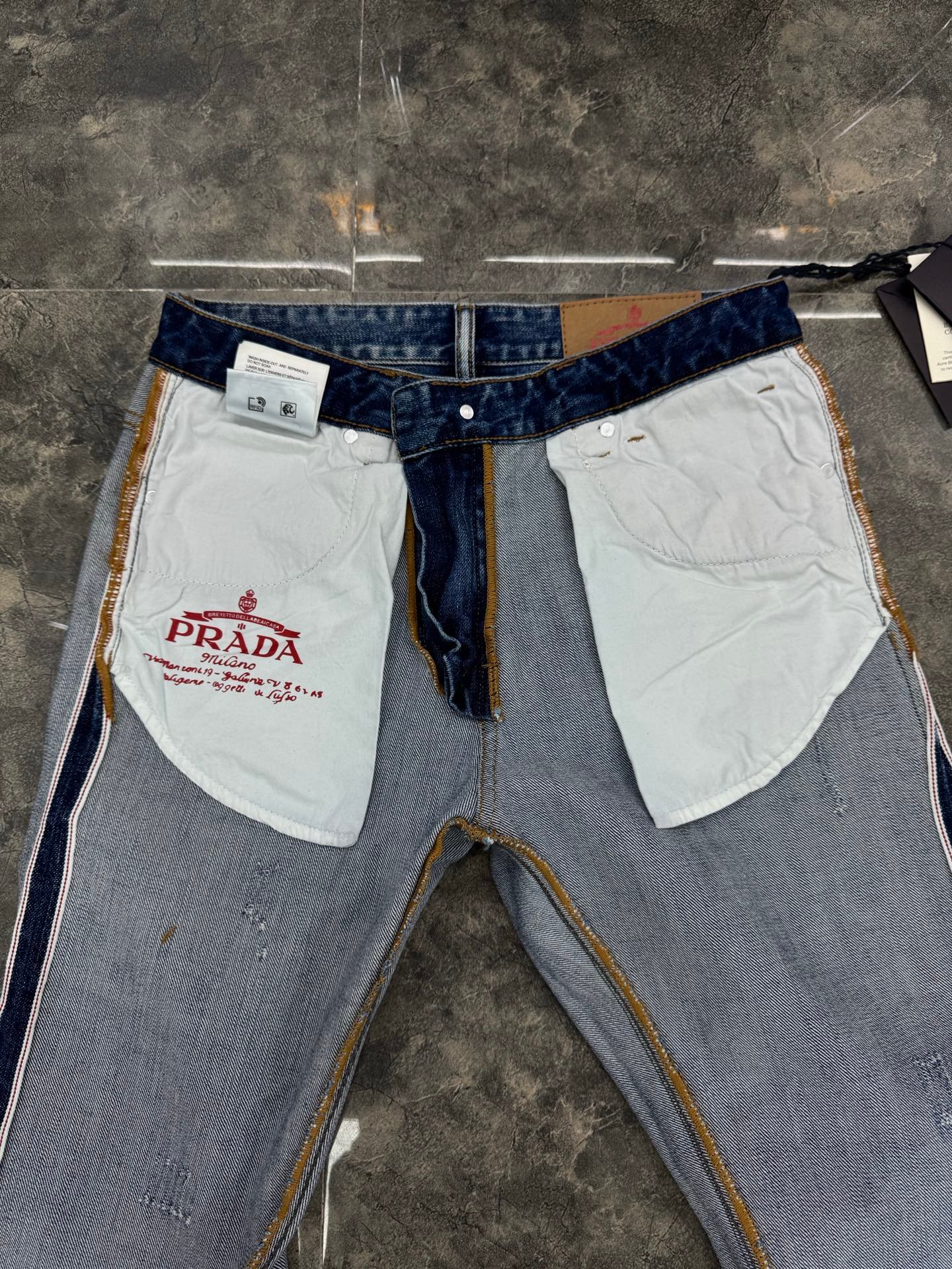 prada spijkerbroek