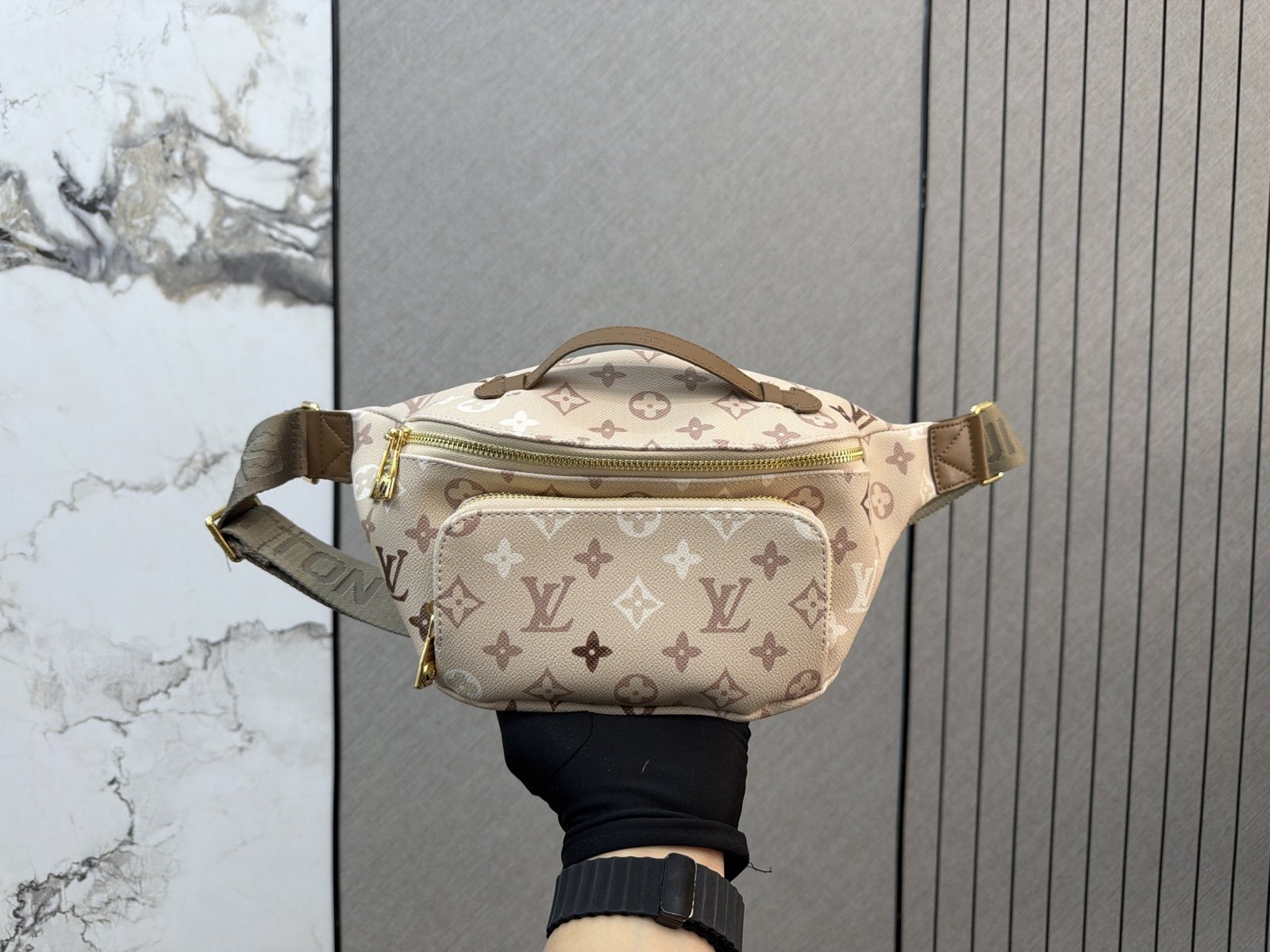 louis vuitton tas wit monogram