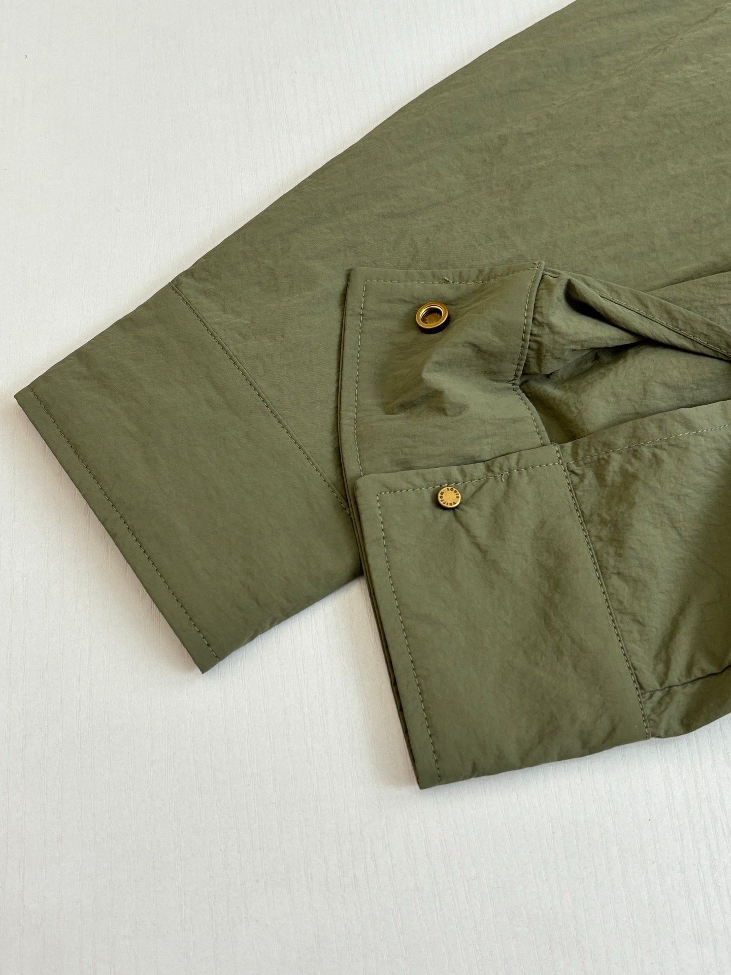 louis vuitton zomer jas groen