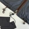 prada dubbelzijdige zomer jas